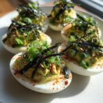California Roll Style Deviled Eggs