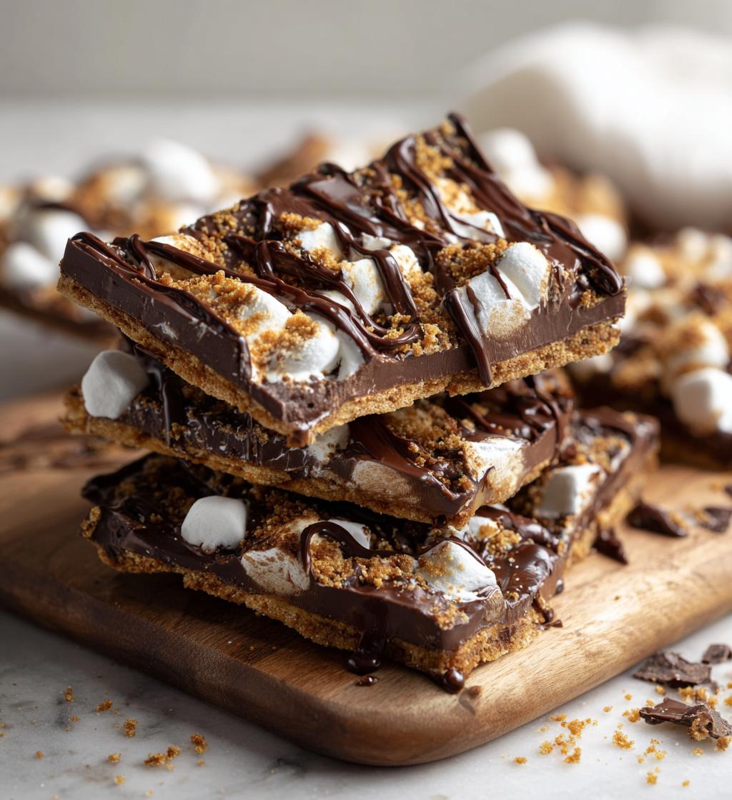 Campfire S’mores Bark - detail 1