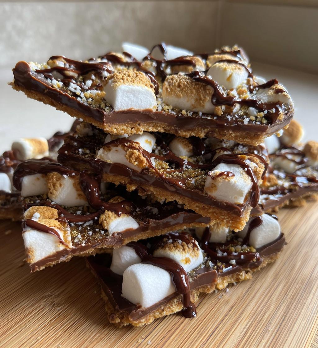Campfire S’mores Bark