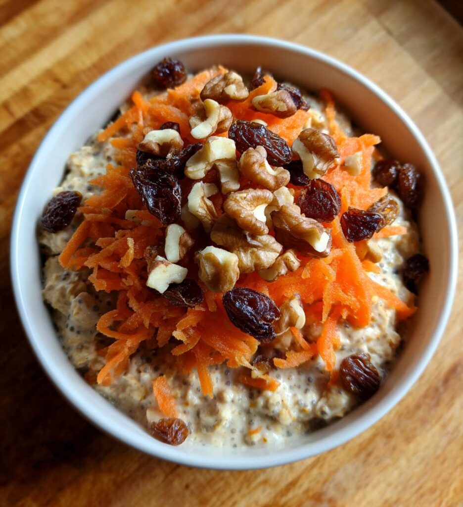 Carrot Cake Chia Oats