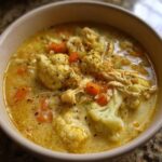 Cauliflower Chicken Soup