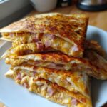 Chicken Cordon Bleu Quesadilla