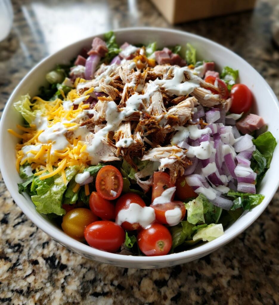 Chicken Cordon Bleu Salad