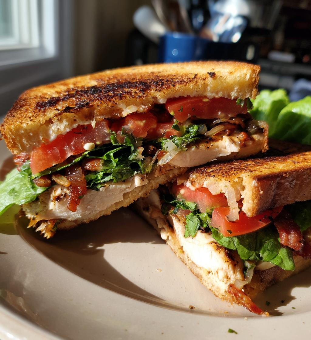 Chicken Garlic Sandwich - detail 1