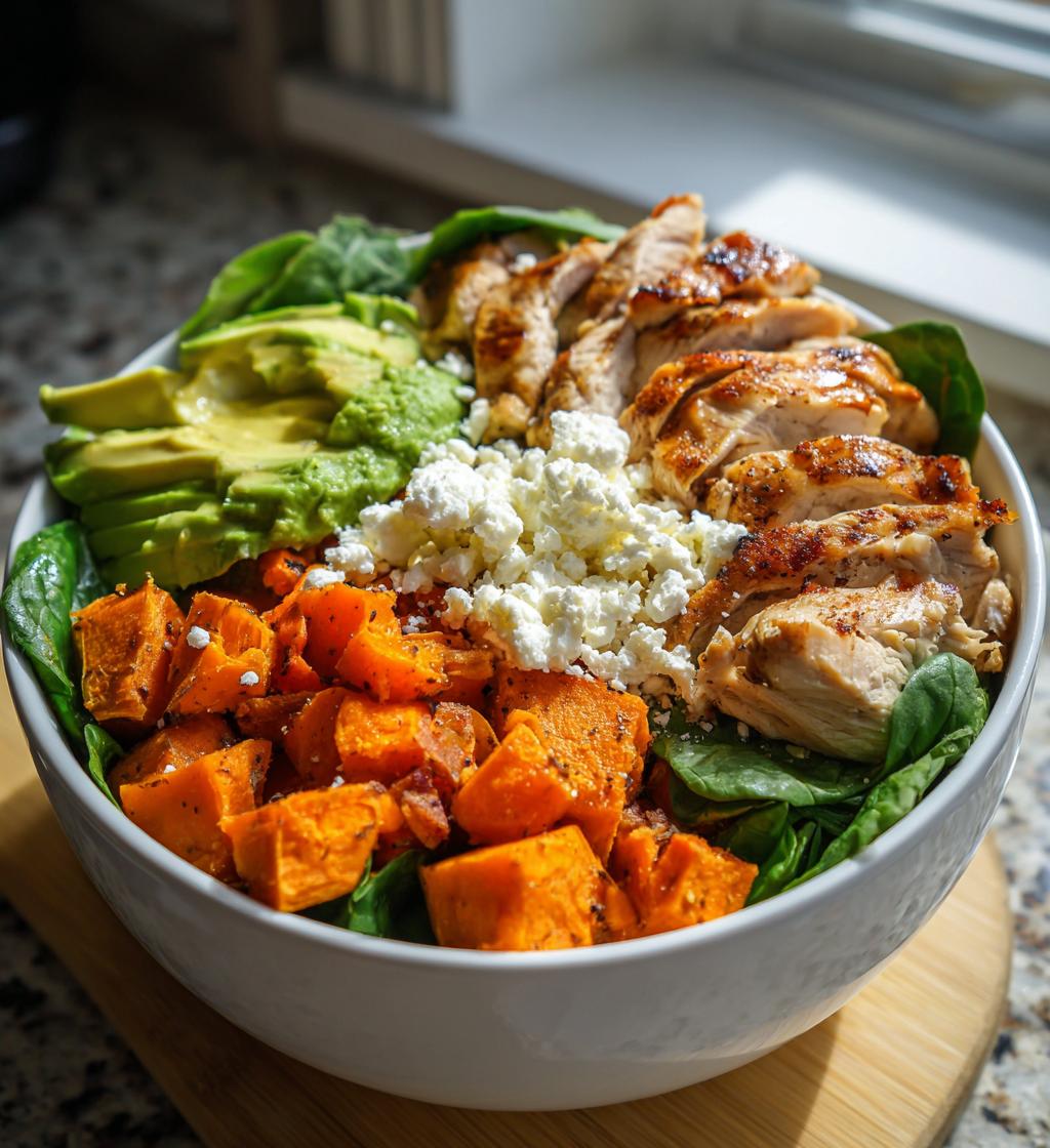 Chicken and Sweet Potato Bowl