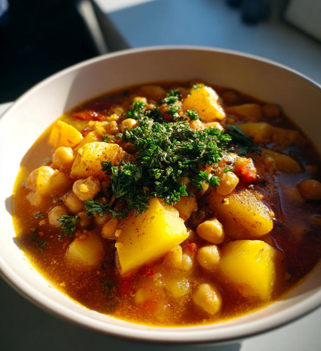Chickpea Potato Soup