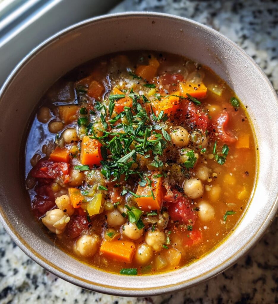 Chickpea and White Bean Soup