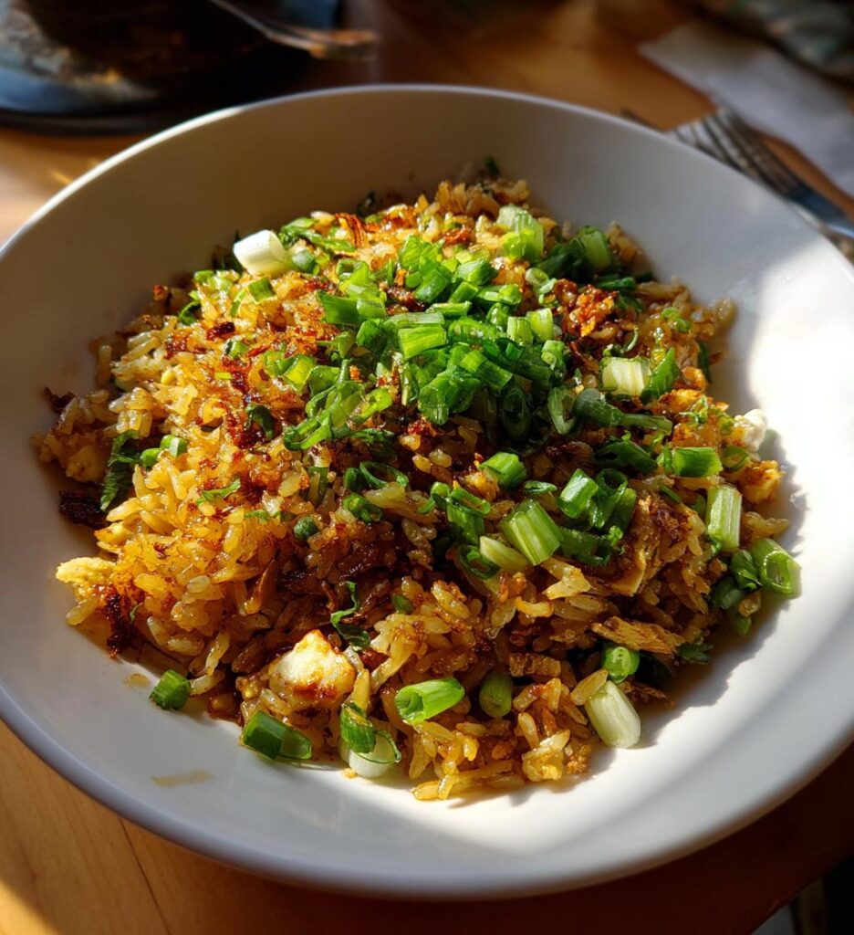 Chili Oil Garlic Rice