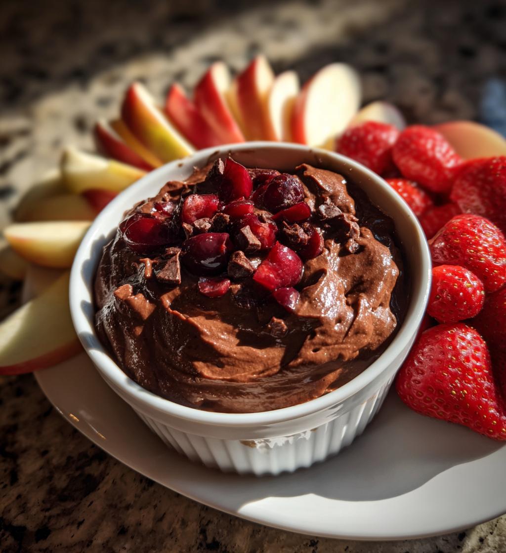 Chocolate Cherry Dip
