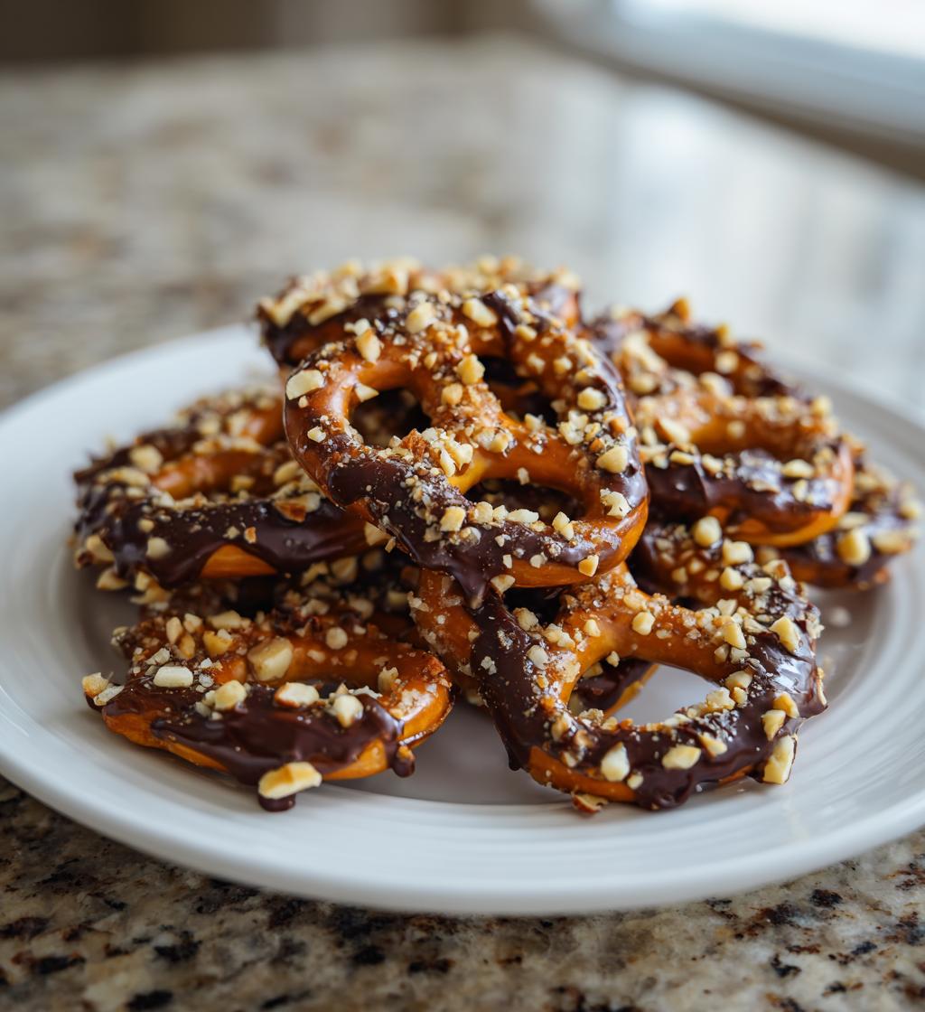 Christmas Butter Toffee Pretzels - detail 1
