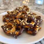 Christmas Butter Toffee Pretzels