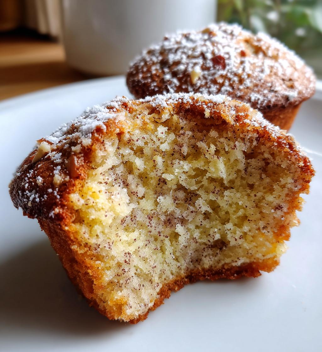 Christmas Eggnog Muffins