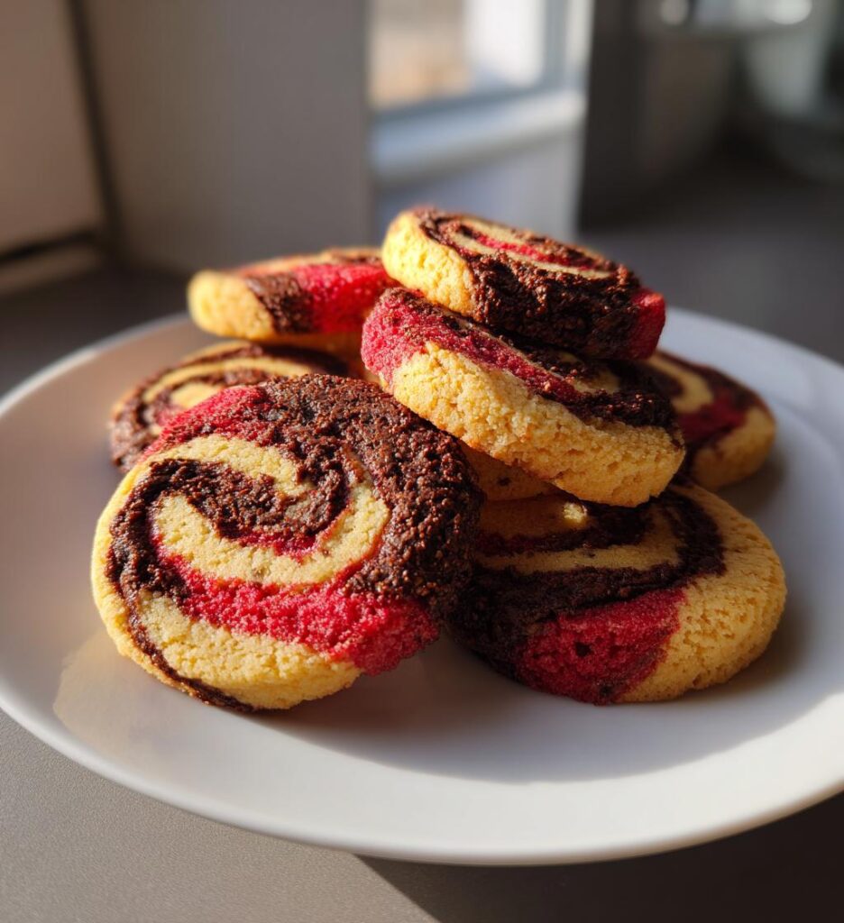Christmas Pinwheel Cookies