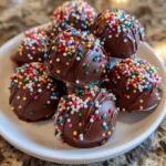 Christmas Tree Cake Truffles