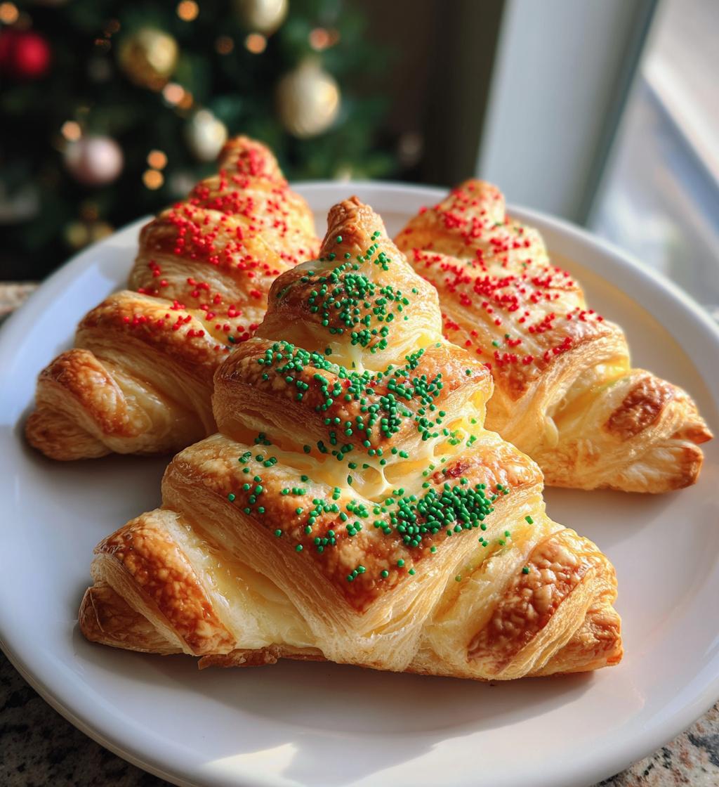 Christmas Tree Cream Cheese Danish