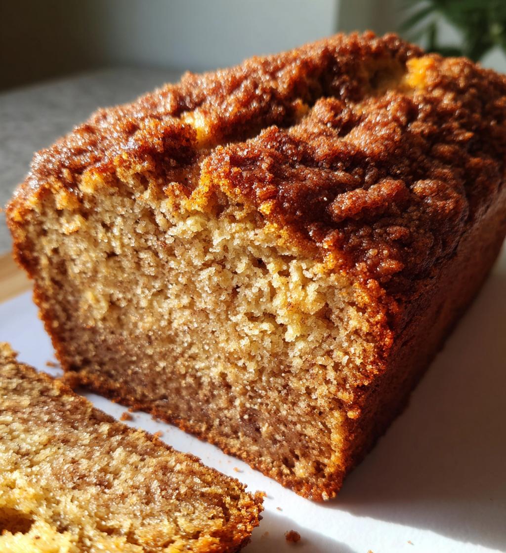 Cinnamon Crumb Banana Bread - detail 1