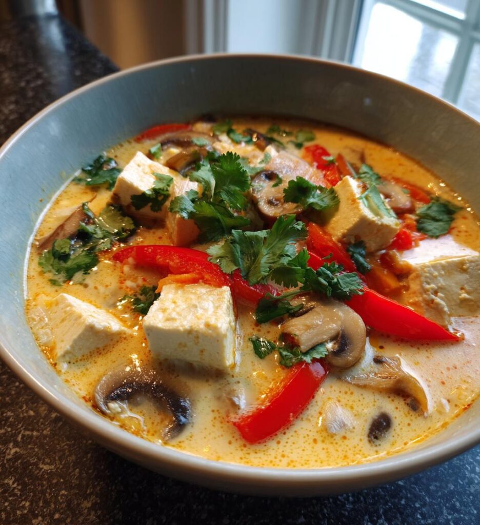 Coconut Tofu Soup