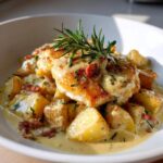 Cod & Potatoes in Rosemary Cream Sauce