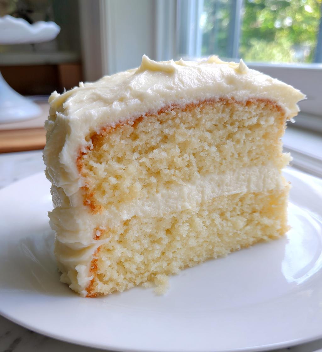Copycat Costco Vanilla Cake - detail 1