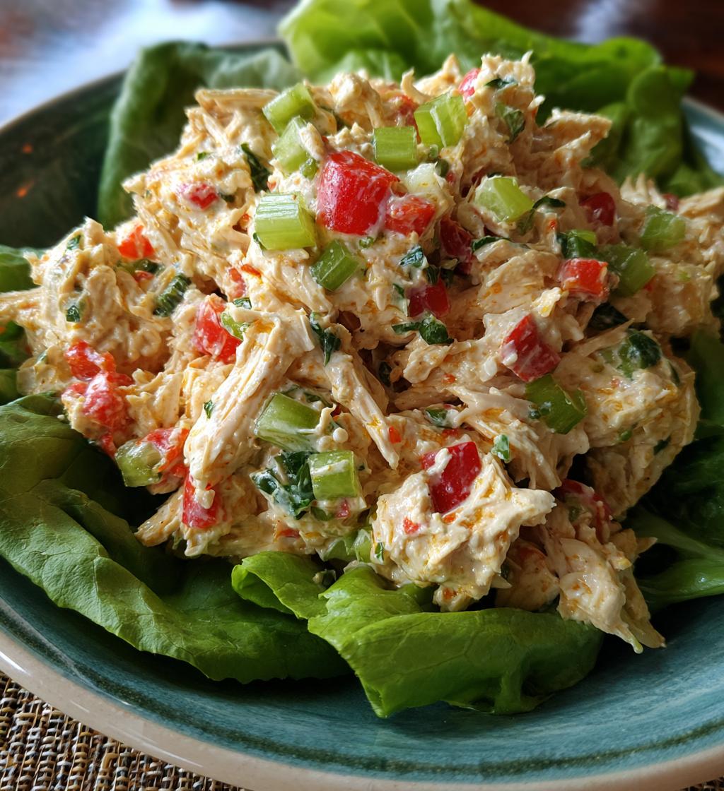 Cottage Cheese Chicken Salad - detail 1