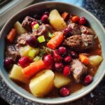 Cranberry Apple Beef Stew