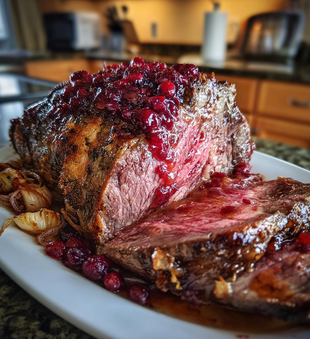 Cranberry Balsamic Roast Beef - detail 1