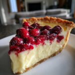 Cranberry Custard Pie