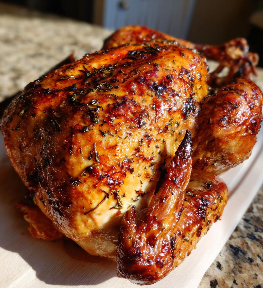 Cranberry Orange Glazed Turkey - detail 1