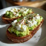 Creamy Cottage Cheese Avocado Toast