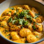 Creamy Curried Butter Beans