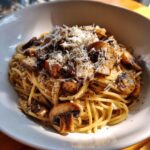 Creamy Mushroom Spaghetti