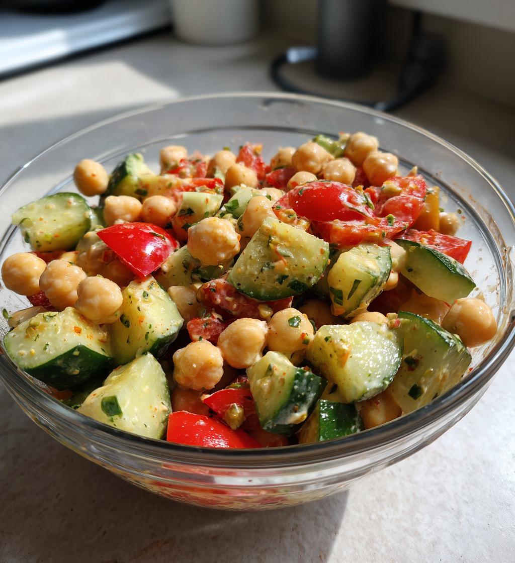 Creamy Tahini Lemon Chickpea Salad - detail 1