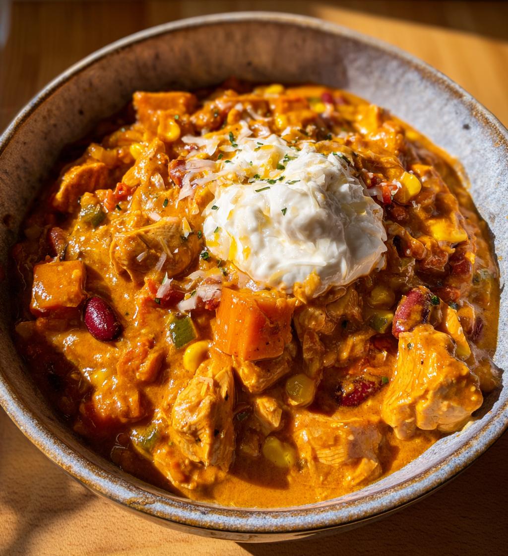 Creamy Turkey Pumpkin Chili - detail 1