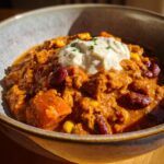 Creamy Turkey Pumpkin Chili