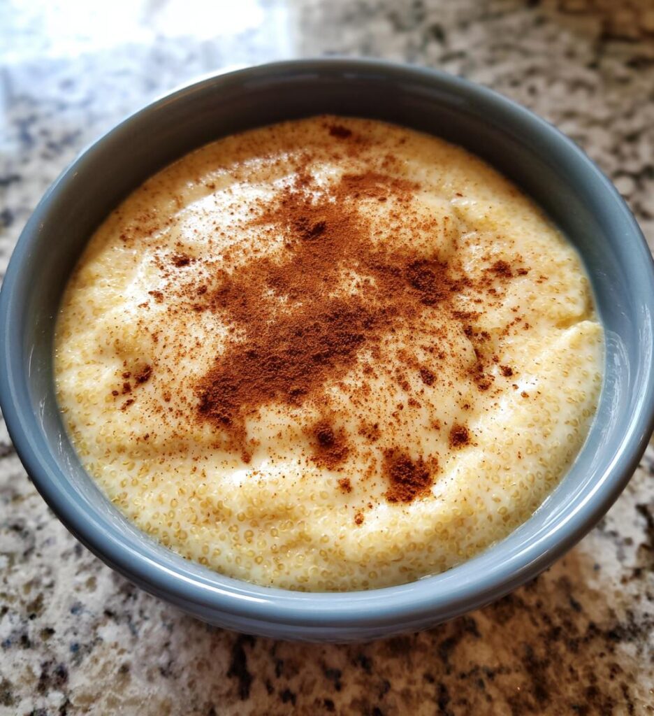Creamy Vanilla Quinoa Pudding