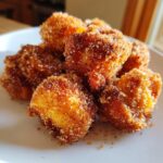 Crispy Angel Cake Churro Bites