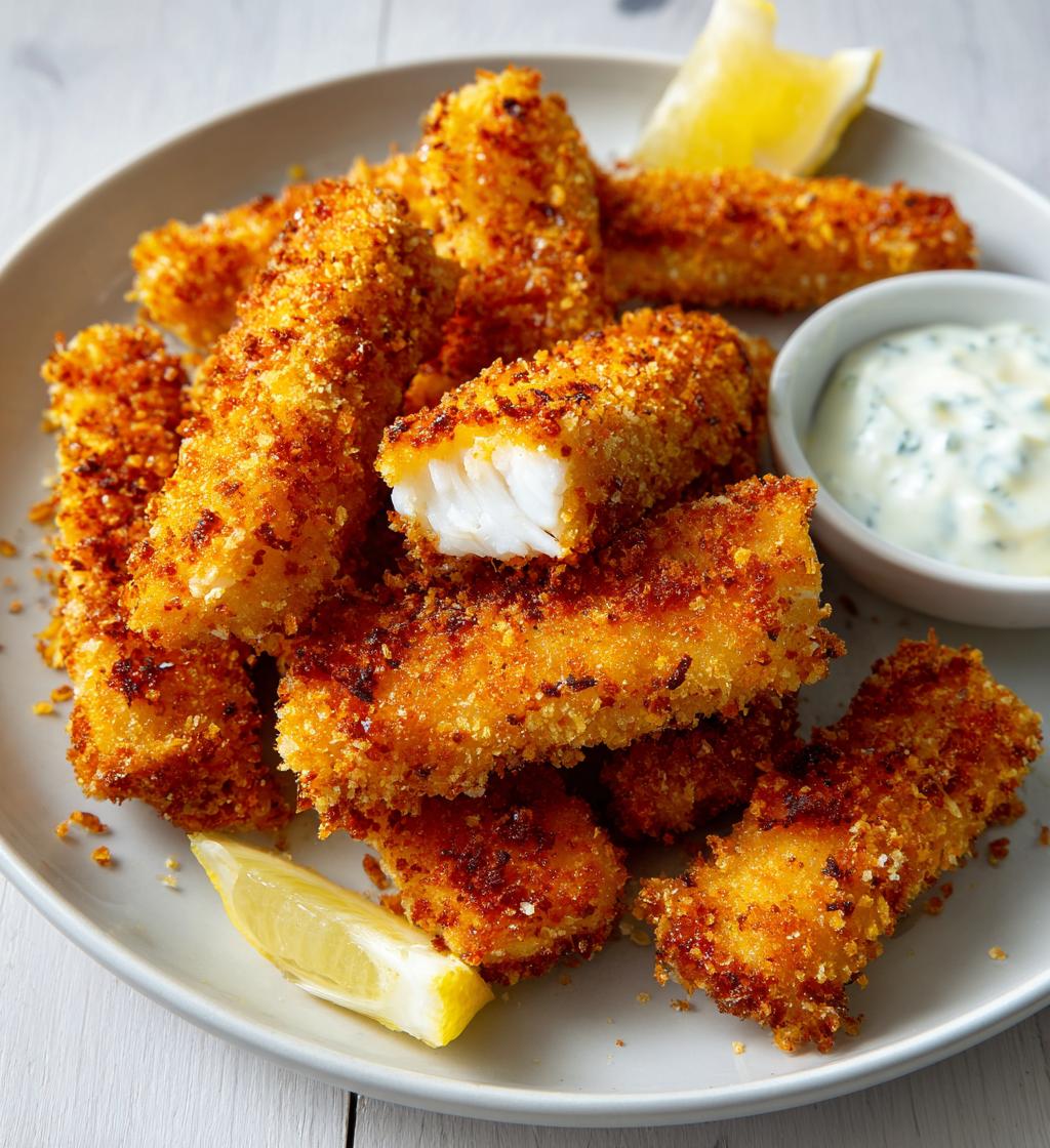 Crispy Fish Fingers - detail 1