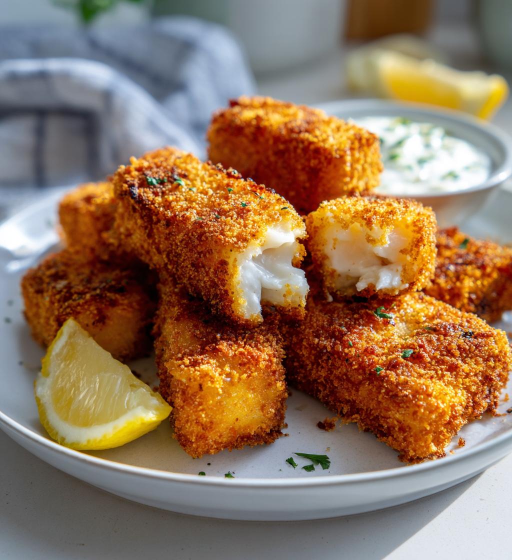 Crispy Fish Fingers