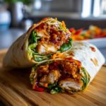 Crispy Honey Chilli Chicken Wraps