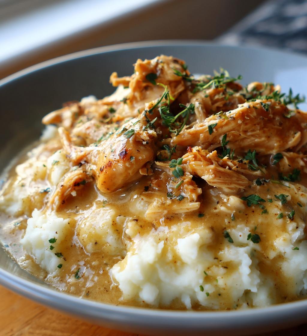 Crockpot Chicken and Gravy - detail 1