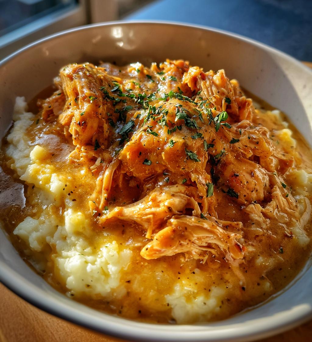 Crockpot Chicken and Gravy