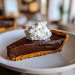 Dark Chocolate Pumpkin Tart