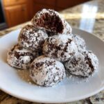 Double Chocolate Snowball Cookies