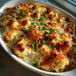 Easy Jalapeno Popper Cauliflower Casserole