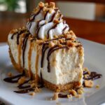Easy No Bake Peanut Butter Cheesecake
