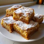 Eggnog Cookie Bars