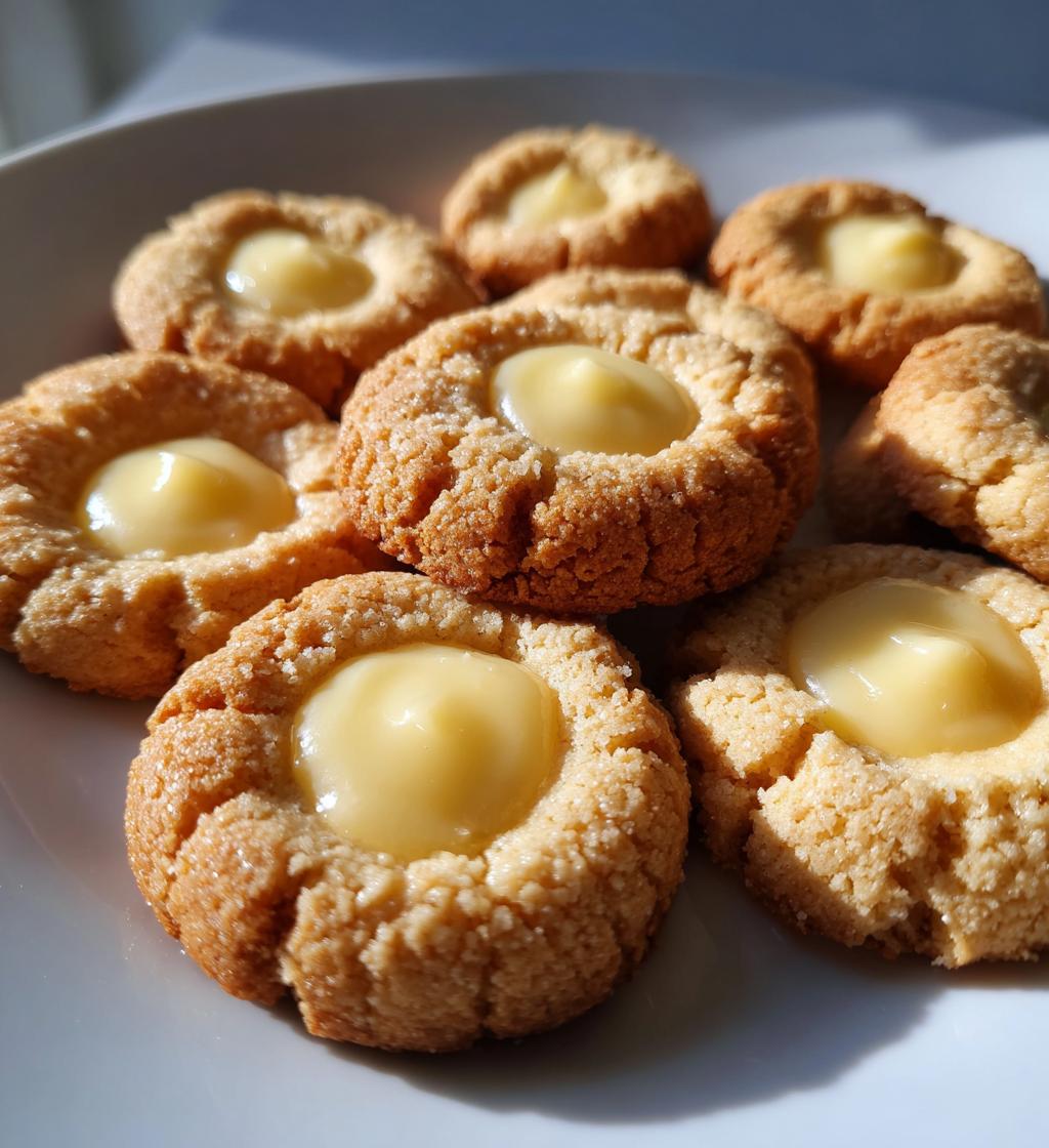Eggnog Thumbprints