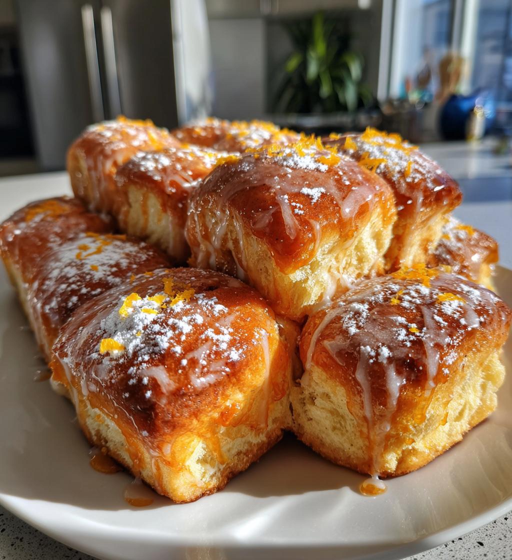 Florida Orange Juice Rolls - detail 1
