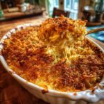 French Onion Orzo Bake
