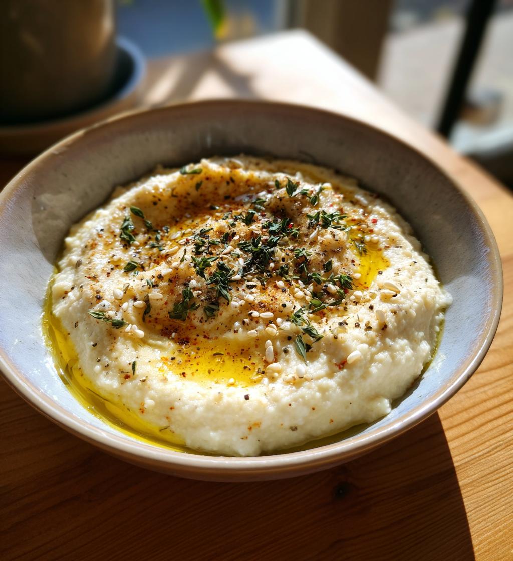 Garlic White Bean Mash